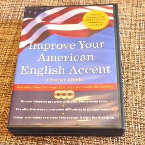 Improve Your American English Accent by Charlise Childs - Multi CD Set
